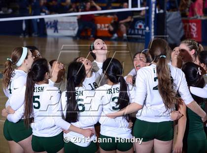 Thumbnail 3 in Saddleback Valley Christian vs. Sacred Heart Cathedral (CIF State D3 Final) photogallery.
