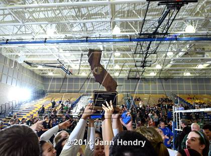 Thumbnail 1 in Saddleback Valley Christian vs. Sacred Heart Cathedral (CIF State D3 Final) photogallery.