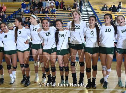 Thumbnail 1 in Saddleback Valley Christian vs. Sacred Heart Cathedral (CIF State D3 Final) photogallery.