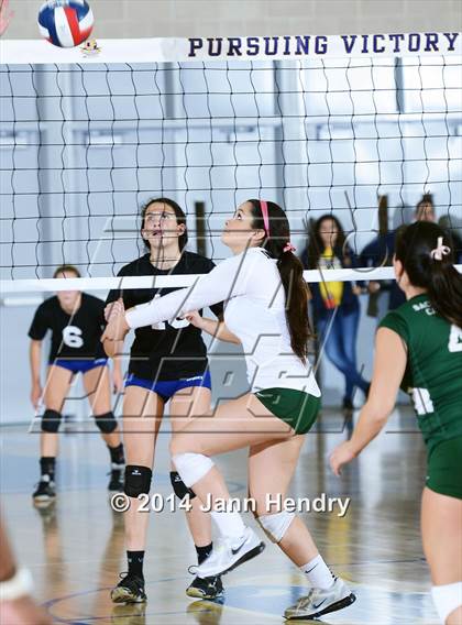 Thumbnail 1 in Saddleback Valley Christian vs. Sacred Heart Cathedral (CIF State D3 Final) photogallery.