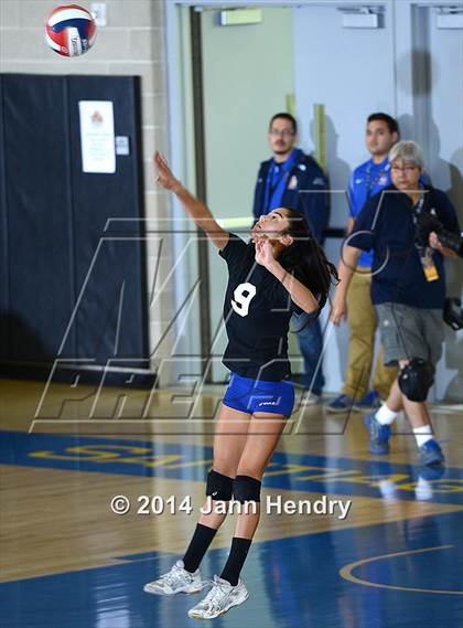 Thumbnail 3 in Saddleback Valley Christian vs. Sacred Heart Cathedral (CIF State D3 Final) photogallery.