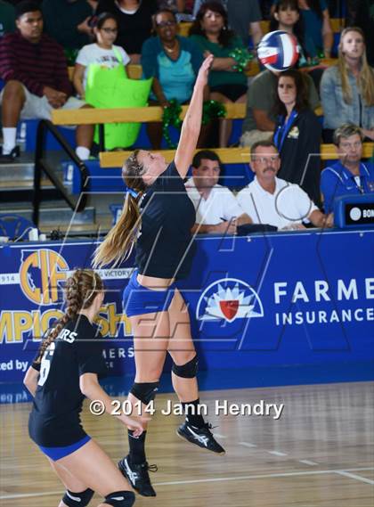 Thumbnail 1 in Saddleback Valley Christian vs. Sacred Heart Cathedral (CIF State D3 Final) photogallery.