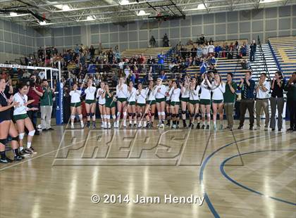 Thumbnail 2 in Saddleback Valley Christian vs. Sacred Heart Cathedral (CIF State D3 Final) photogallery.