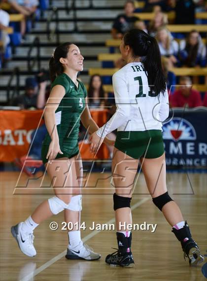 Thumbnail 1 in Saddleback Valley Christian vs. Sacred Heart Cathedral (CIF State D3 Final) photogallery.