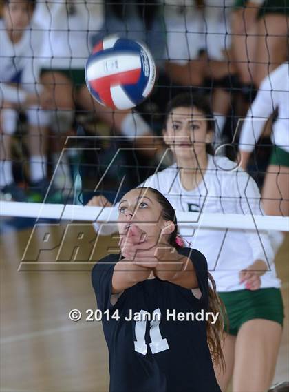 Thumbnail 2 in Saddleback Valley Christian vs. Sacred Heart Cathedral (CIF State D3 Final) photogallery.