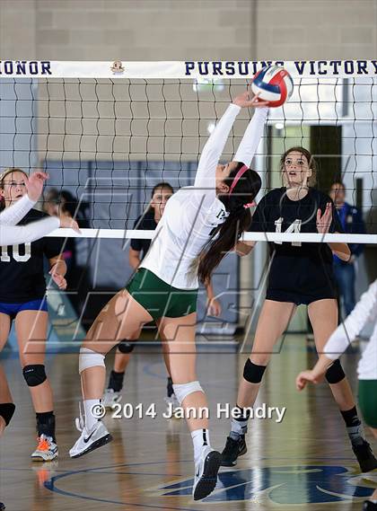 Thumbnail 2 in Saddleback Valley Christian vs. Sacred Heart Cathedral (CIF State D3 Final) photogallery.