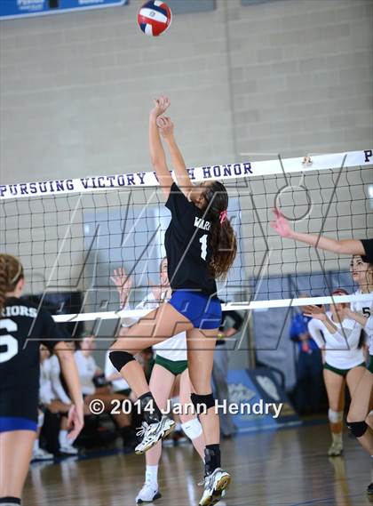 Thumbnail 3 in Saddleback Valley Christian vs. Sacred Heart Cathedral (CIF State D3 Final) photogallery.