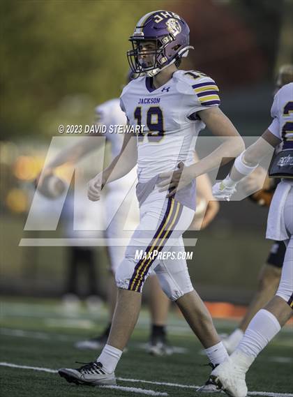 Thumbnail 1 in Canton Central Catholic @ Jackson photogallery.