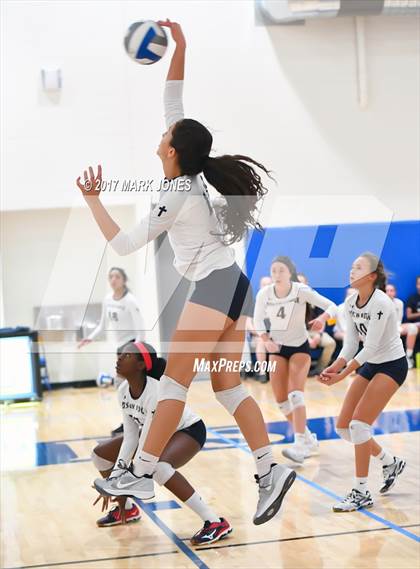 Thumbnail 2 in Horizon Honors vs. Pusch Ridge Christian Academy  (Desert Classic) photogallery.
