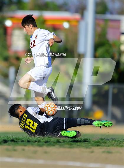 Thumbnail 3 in Taft vs King/Drew (CIF LACS Playoff) photogallery.