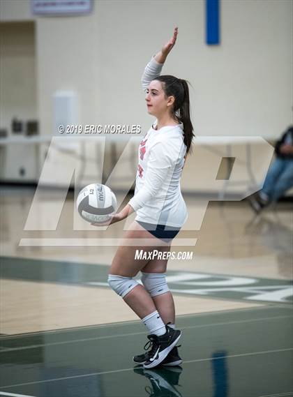 Thumbnail 2 in San Joaquin Memorial vs Hanford (Patriot Varsity Tournament) photogallery.