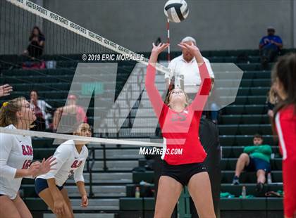 Thumbnail 3 in San Joaquin Memorial vs Hanford (Patriot Varsity Tournament) photogallery.