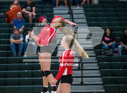 Thumbnail 3 in San Joaquin Memorial vs Hanford (Patriot Varsity Tournament) photogallery.