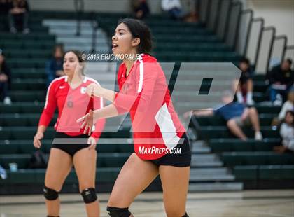 Thumbnail 3 in San Joaquin Memorial vs Hanford (Patriot Varsity Tournament) photogallery.