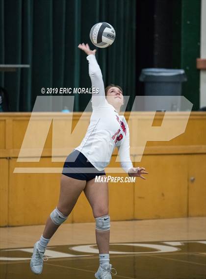 Thumbnail 3 in San Joaquin Memorial vs Hanford (Patriot Varsity Tournament) photogallery.