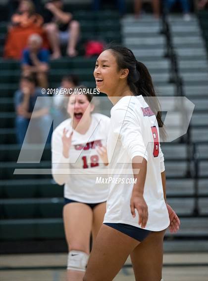 Thumbnail 3 in San Joaquin Memorial vs Hanford (Patriot Varsity Tournament) photogallery.