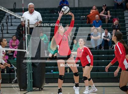 Thumbnail 1 in San Joaquin Memorial vs Hanford (Patriot Varsity Tournament) photogallery.