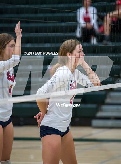 Thumbnail 1 in San Joaquin Memorial vs Hanford (Patriot Varsity Tournament) photogallery.