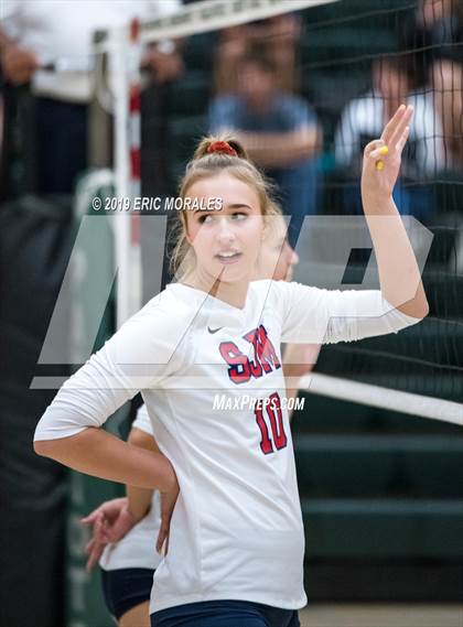 Thumbnail 1 in San Joaquin Memorial vs Hanford (Patriot Varsity Tournament) photogallery.