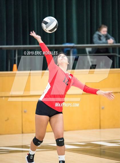 Thumbnail 2 in San Joaquin Memorial vs Hanford (Patriot Varsity Tournament) photogallery.