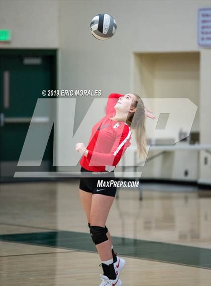 Thumbnail 1 in San Joaquin Memorial vs Hanford (Patriot Varsity Tournament) photogallery.