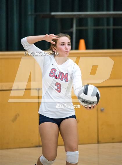 Thumbnail 1 in San Joaquin Memorial vs Hanford (Patriot Varsity Tournament) photogallery.