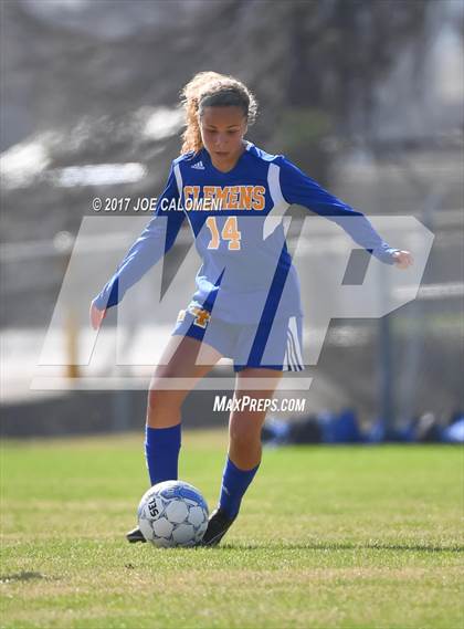 Thumbnail 1 in Clemens vs Del Rio (NEISD Tournament) photogallery.