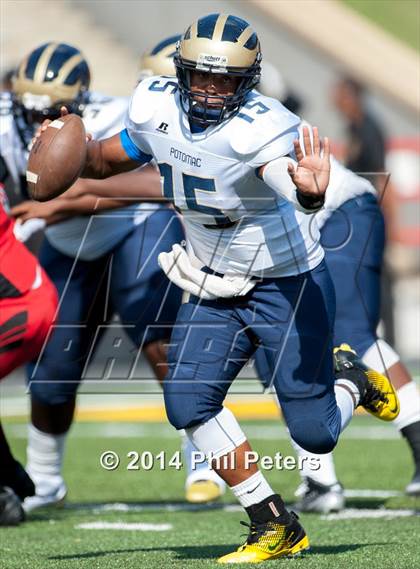 Thumbnail 1 in Potomac vs. Suitland (Prince George County Pigskin Classic)  photogallery.