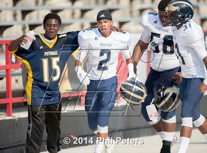Thumbnail 2 in Potomac vs. Suitland (Prince George County Pigskin Classic)  photogallery.