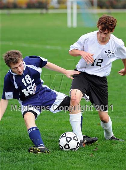 Thumbnail 1 in Hershey Christian vs Lancaster Country Day (D3 Playoff) photogallery.