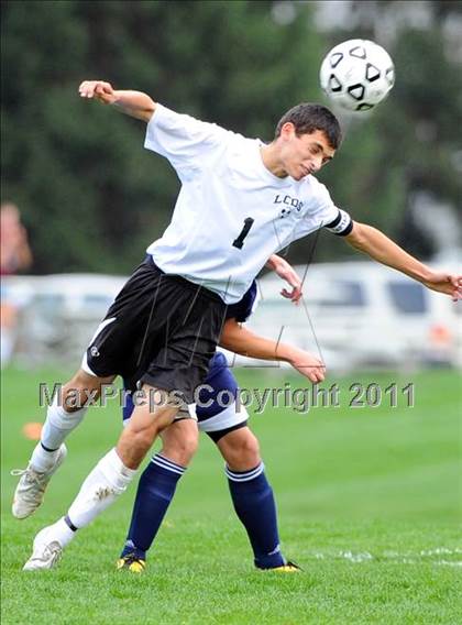 Thumbnail 2 in Hershey Christian vs Lancaster Country Day (D3 Playoff) photogallery.