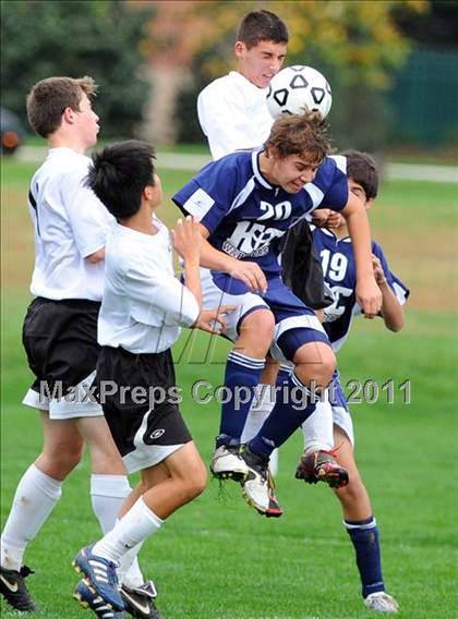 Thumbnail 2 in Hershey Christian vs Lancaster Country Day (D3 Playoff) photogallery.