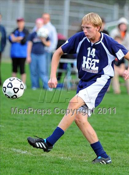 Thumbnail 3 in Hershey Christian vs Lancaster Country Day (D3 Playoff) photogallery.