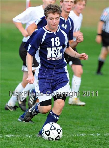 Thumbnail 2 in Hershey Christian vs Lancaster Country Day (D3 Playoff) photogallery.
