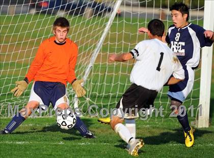 Thumbnail 2 in Hershey Christian vs Lancaster Country Day (D3 Playoff) photogallery.
