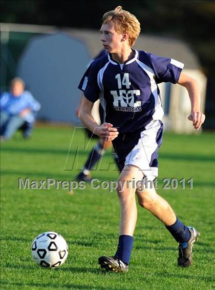 Thumbnail 1 in Hershey Christian vs Lancaster Country Day (D3 Playoff) photogallery.