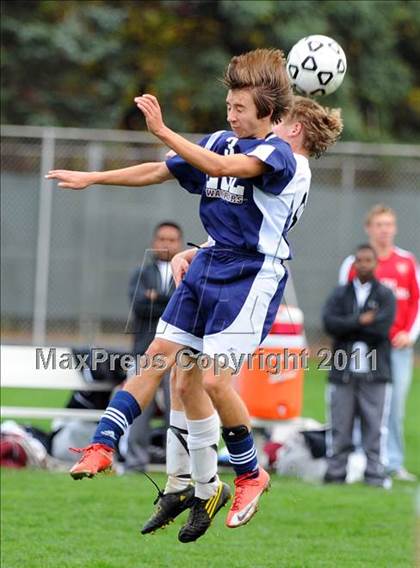 Thumbnail 3 in Hershey Christian vs Lancaster Country Day (D3 Playoff) photogallery.