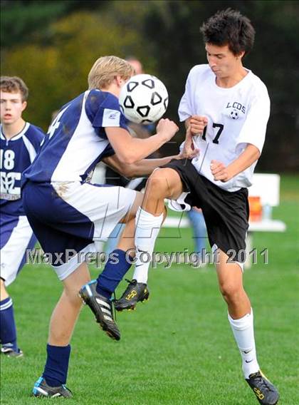 Thumbnail 3 in Hershey Christian vs Lancaster Country Day (D3 Playoff) photogallery.