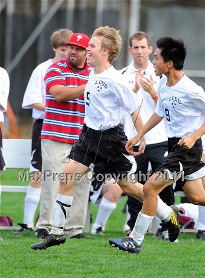 Thumbnail 2 in Hershey Christian vs Lancaster Country Day (D3 Playoff) photogallery.