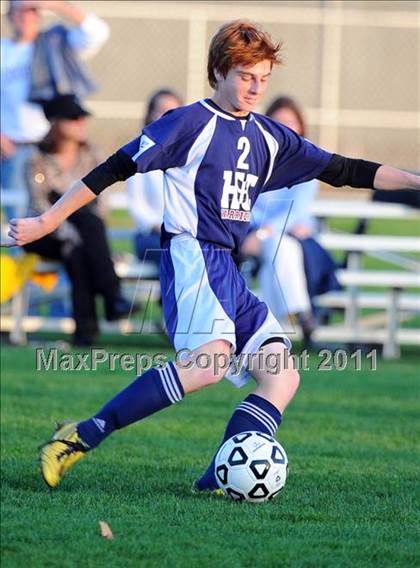 Thumbnail 2 in Hershey Christian vs Lancaster Country Day (D3 Playoff) photogallery.