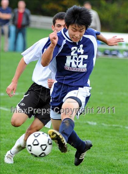 Thumbnail 2 in Hershey Christian vs Lancaster Country Day (D3 Playoff) photogallery.