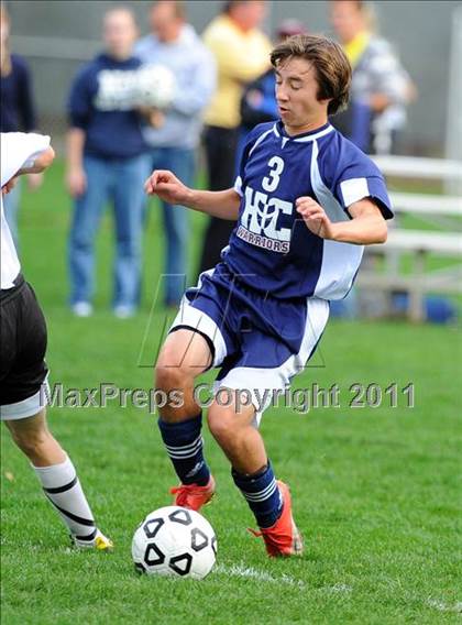 Thumbnail 3 in Hershey Christian vs Lancaster Country Day (D3 Playoff) photogallery.