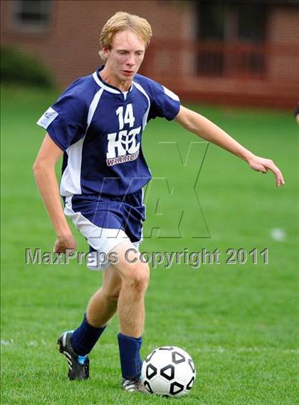 Thumbnail 1 in Hershey Christian vs Lancaster Country Day (D3 Playoff) photogallery.