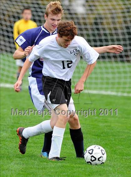 Thumbnail 2 in Hershey Christian vs Lancaster Country Day (D3 Playoff) photogallery.