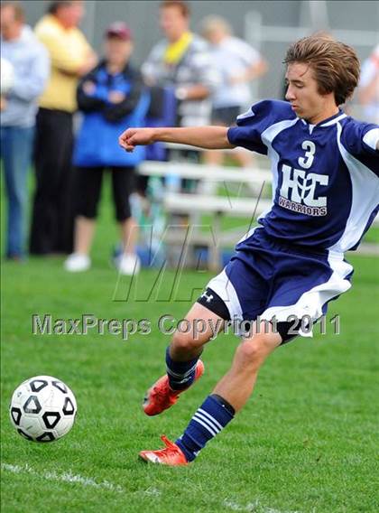 Thumbnail 1 in Hershey Christian vs Lancaster Country Day (D3 Playoff) photogallery.