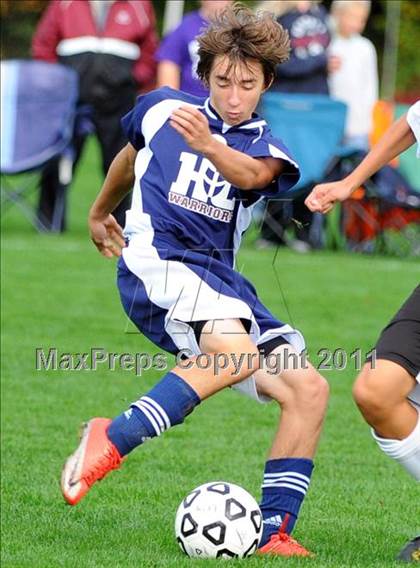 Thumbnail 2 in Hershey Christian vs Lancaster Country Day (D3 Playoff) photogallery.