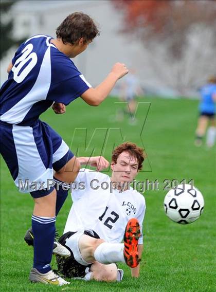 Thumbnail 2 in Hershey Christian vs Lancaster Country Day (D3 Playoff) photogallery.
