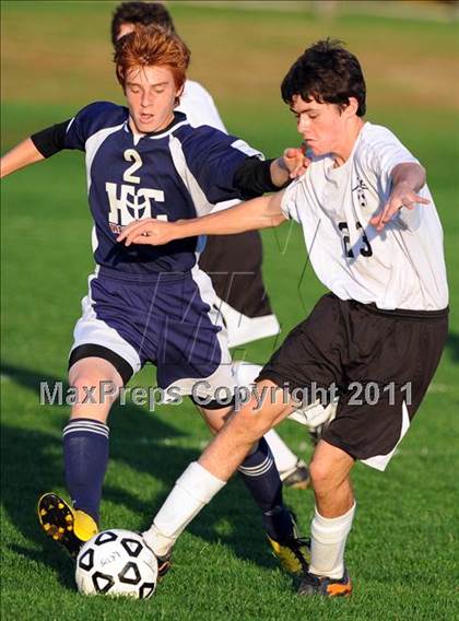 Thumbnail 3 in Hershey Christian vs Lancaster Country Day (D3 Playoff) photogallery.