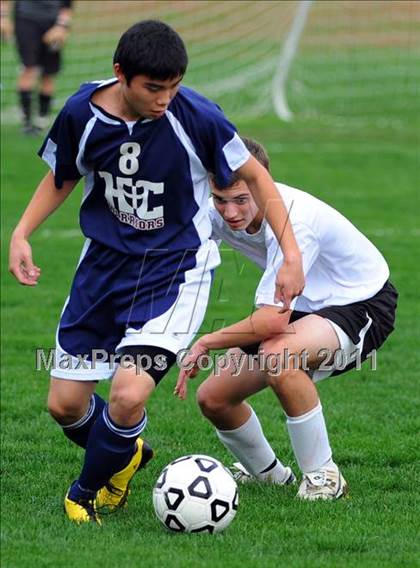 Thumbnail 1 in Hershey Christian vs Lancaster Country Day (D3 Playoff) photogallery.