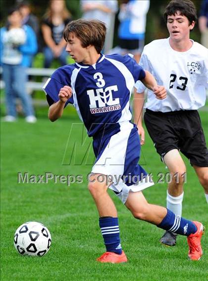 Thumbnail 1 in Hershey Christian vs Lancaster Country Day (D3 Playoff) photogallery.
